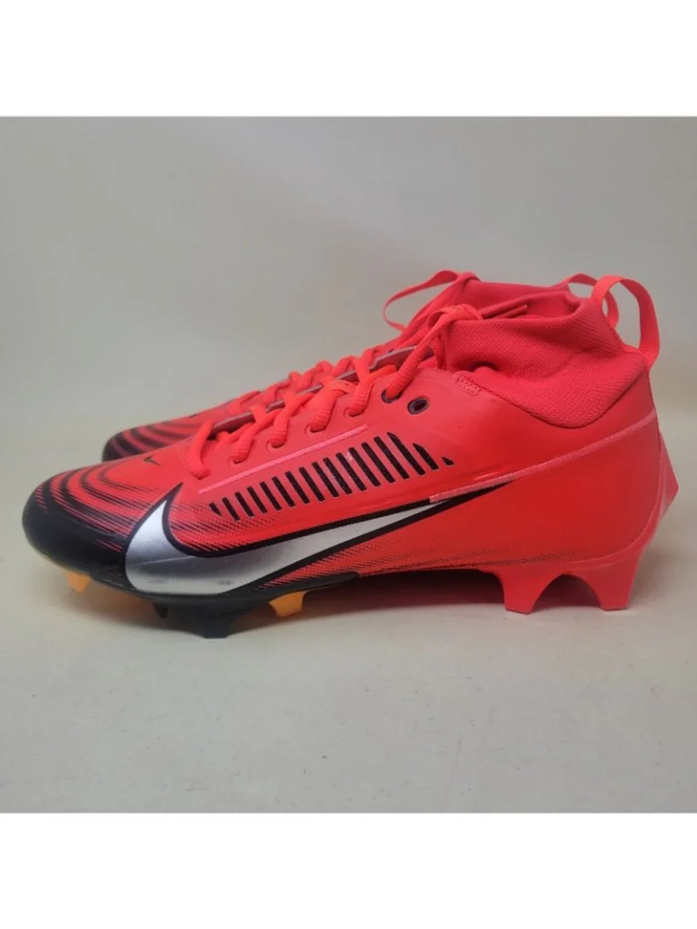 Nike Vapor Edge Pro 360 2 P Men's Size 10.5 Crimson Football Cleats IB6861-600